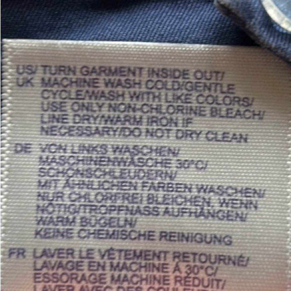 NYDJ Blue Cotton Trouser Style Pants - Picture 6 of 13